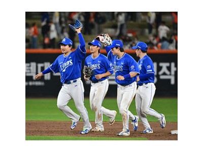 삼성 LG와 첫 맞대결 한국시리즈 예고 되나
