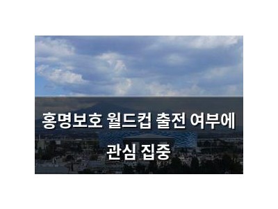 홍명보호 월드컵 출전 여부에 관심 집중