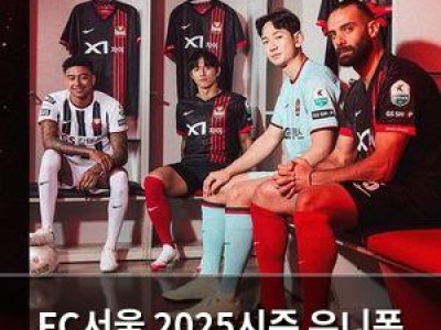 FC서울 2025시즌 유니폼 공개 팬들 기대감 높아져