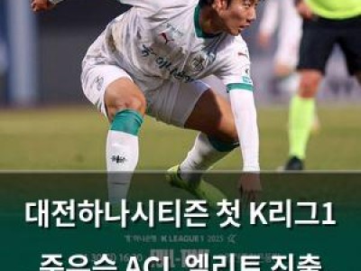 대전하나시티즌 첫 K리그1 준우승 ACL 엘리트 진출 확정